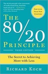 the 80/20 principle book cover